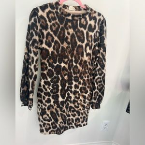 Brand new leopard dress